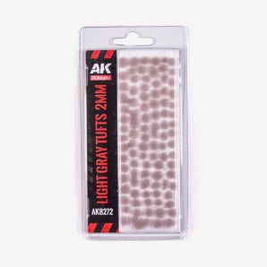 Light Gray - Fantasy Tufts 2 mm