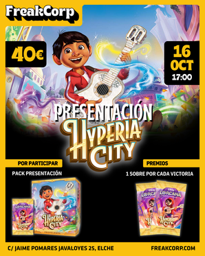 Lorcana - Hyperia City PRE RELEASE