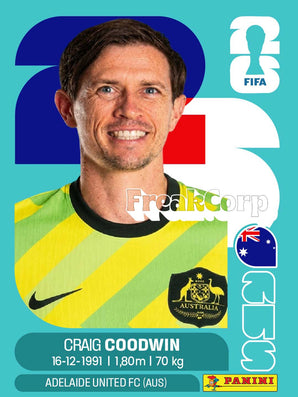 Craig Goodwin - AUS17 - PANINI WC 2026