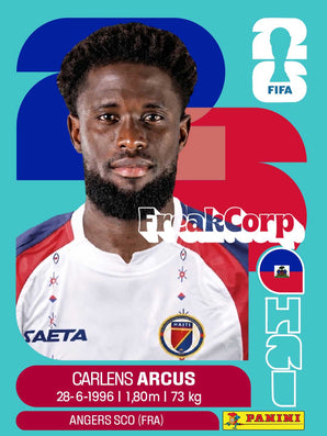 Carlens Arcus - HAI3 - PANINI WC 2026