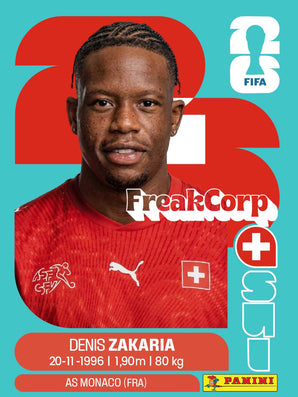 Denis Zakaria - SUI10 - PANINI WC 2026