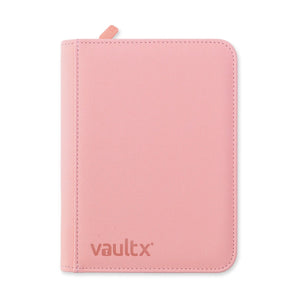 4-Pocket Exo-Tec® Zip Binder JUST PINK